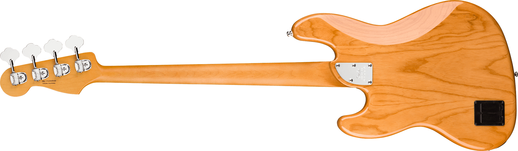 Fender Jazz Bass American Ultra 2019 Usa Rw - Aged Natural - Basse Électrique Solid Body - Variation 1