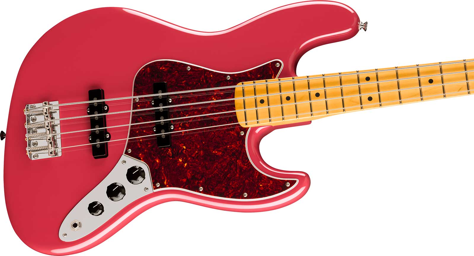 Fender Jazz Bass Classic American Professional Usa Mn - Faded Dakota Red - Basse Électrique Solid Body - Variation 2