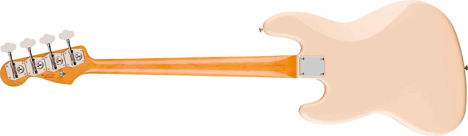 Fender Jazz Bass Early 60s Vintera 3 Mex Rw - Olympic White - Basse Électrique Solid Body - Variation 1