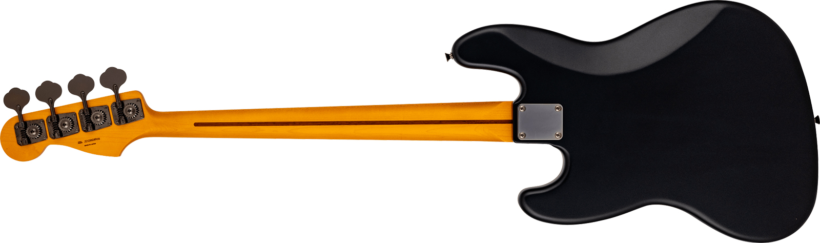 Fender Jazz Bass Hybrid Ii Mij Ltd Jap Rw - Matte Phantom Black - Basse Électrique Solid Body - Variation 1