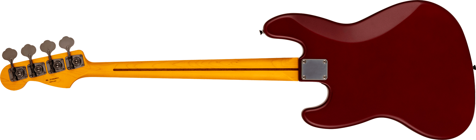 Fender Jazz Bass Hybrid Ii Mij Ltd Jap Rw - Matte Inferno Red - Basse Électrique Solid Body - Variation 1