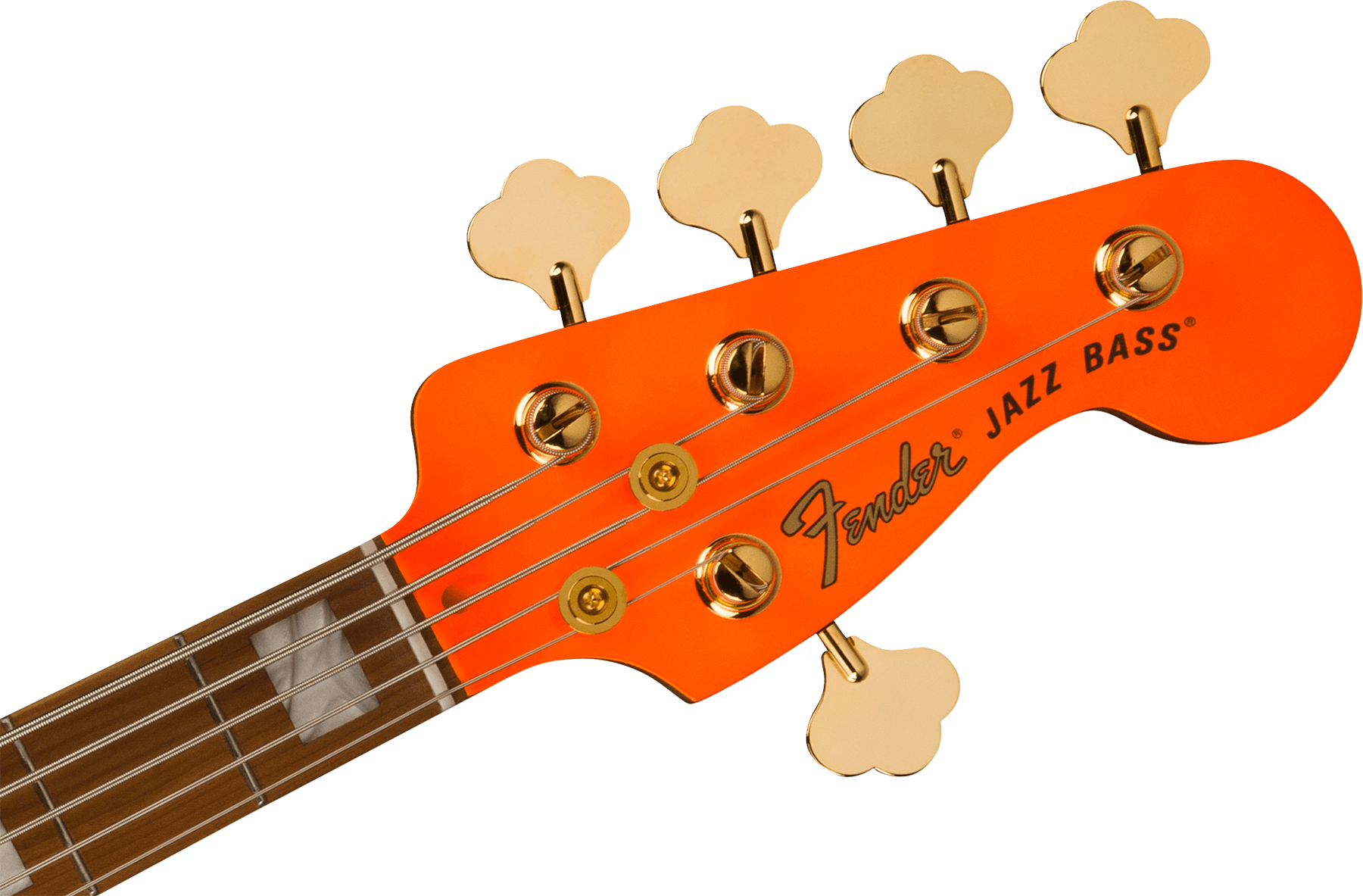 Fender Jazz Bass Mononeon V Mex Signature 5c Active Mn - Neon Yellow - Basse Électrique Solid Body - Variation 3