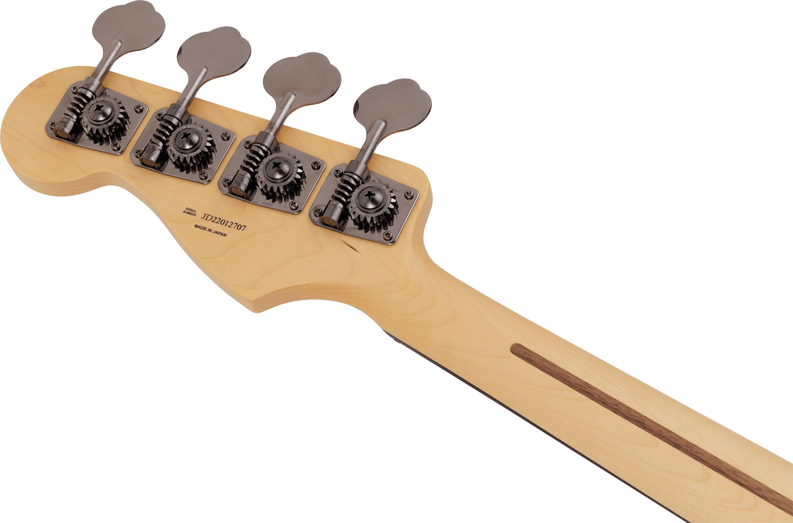 Fender Jazz Bass Noir Hybrid Ii Mij Jap 2s Trem Rw - Black Satin - Basse Électrique Solid Body - Variation 3