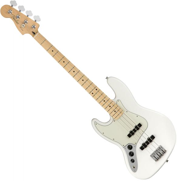 Fender Player Jazz Bass Left Hand (MEX, MN) - polar white white