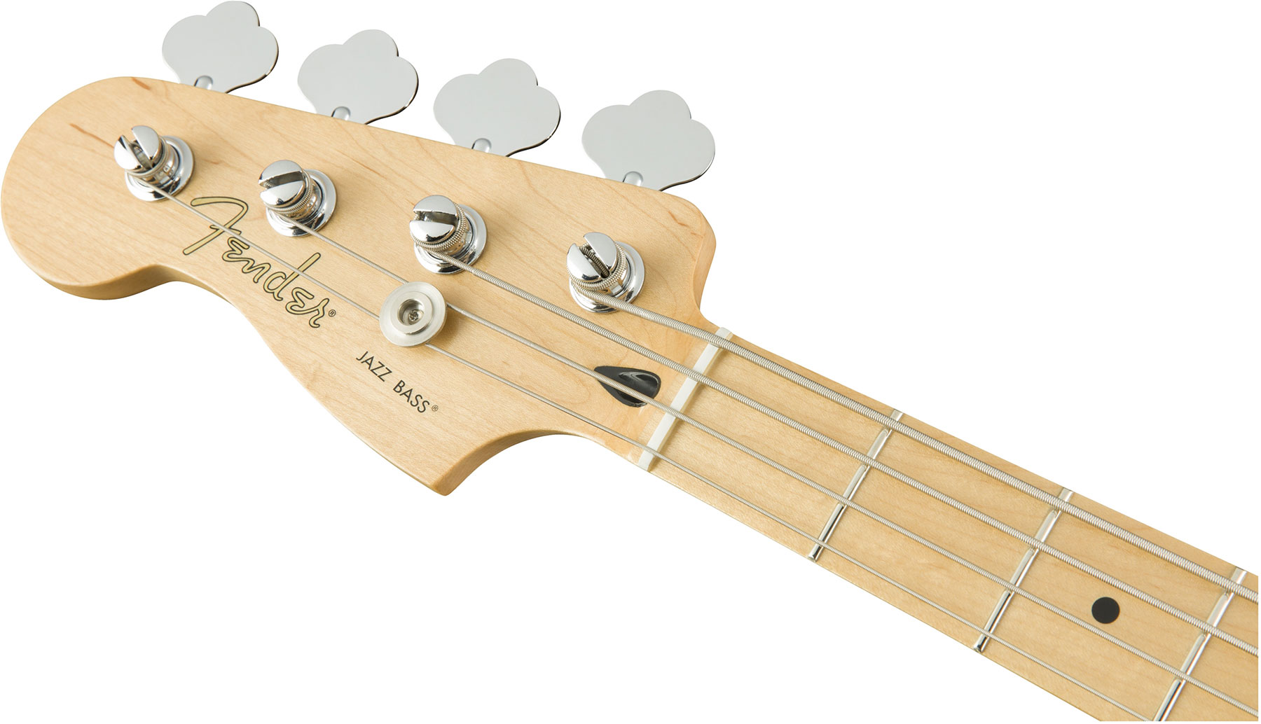 Fender Jazz Bass Player Lh Gaucher Mex Mn - Polar White - Basse Électrique Solid Body - Variation 3