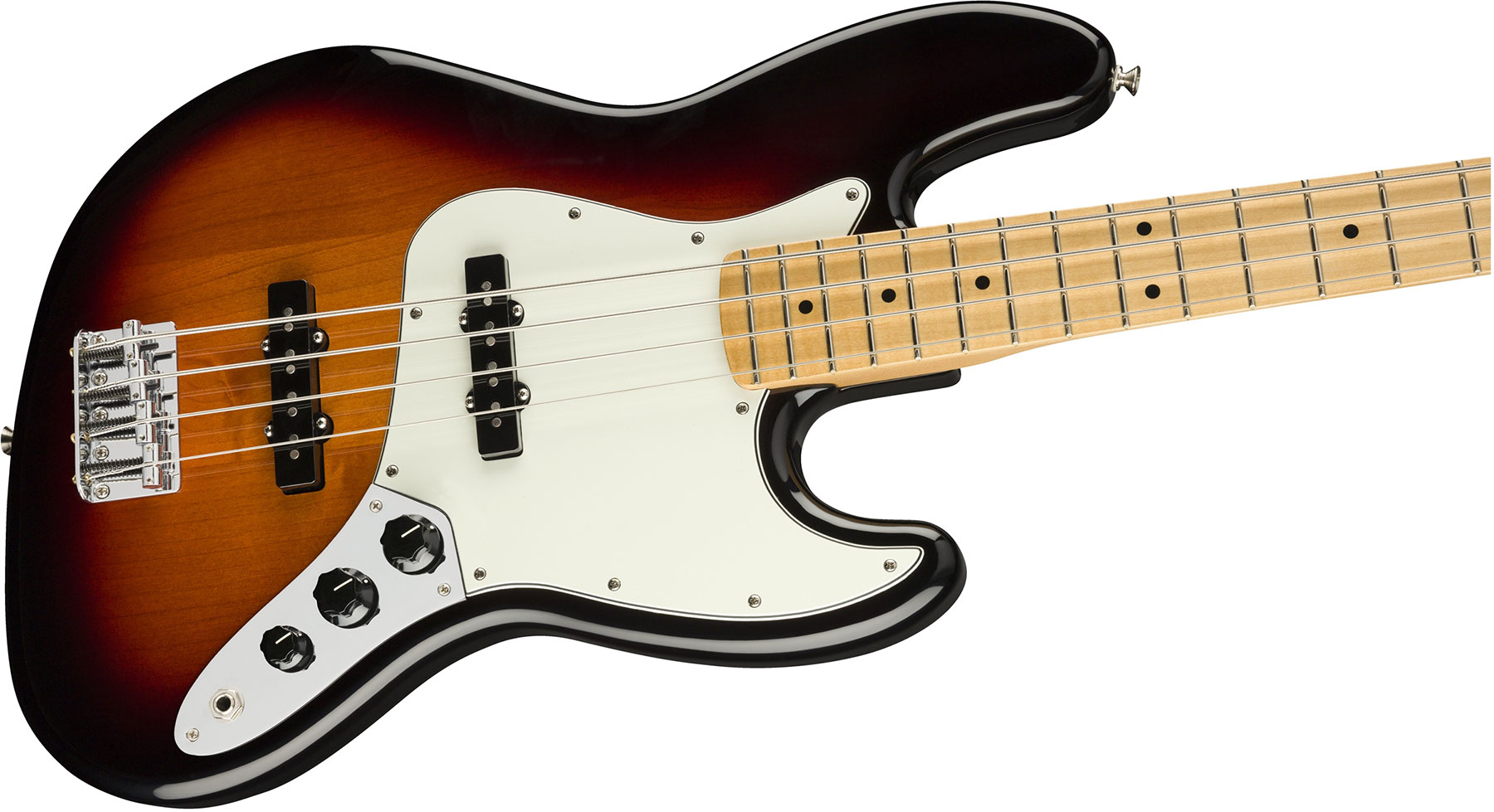 Fender Jazz Bass Player Mex Mn - 3-color Sunburst - Basse Électrique Solid Body - Variation 2