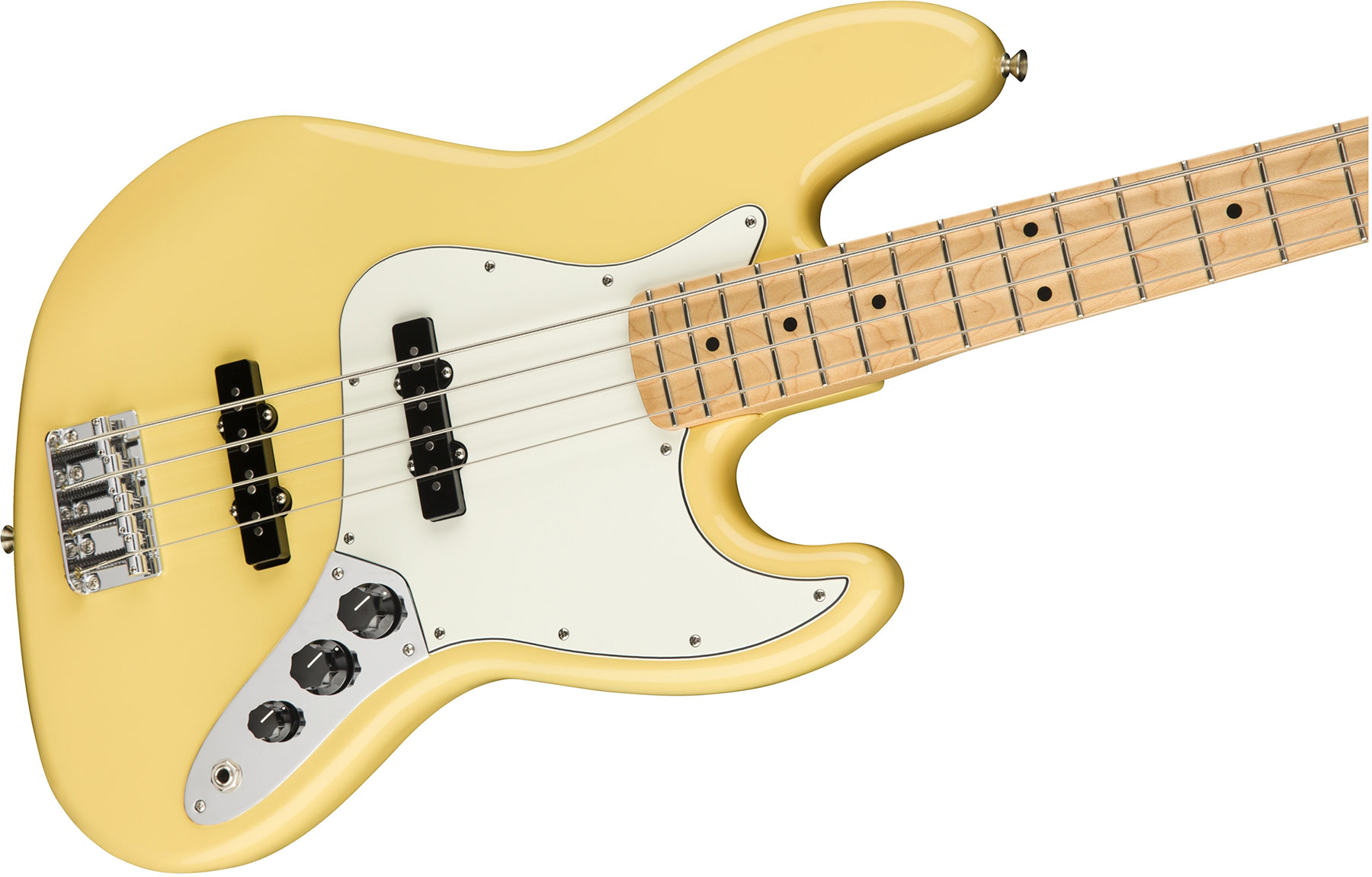 Fender Jazz Bass Player Mex Mn - Buttercream - Basse Électrique Solid Body - Variation 2