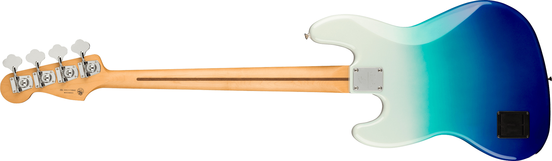 Fender Jazz Bass Player Plus Mex Active Pf - Belair Blue - Basse Électrique Solid Body - Variation 1