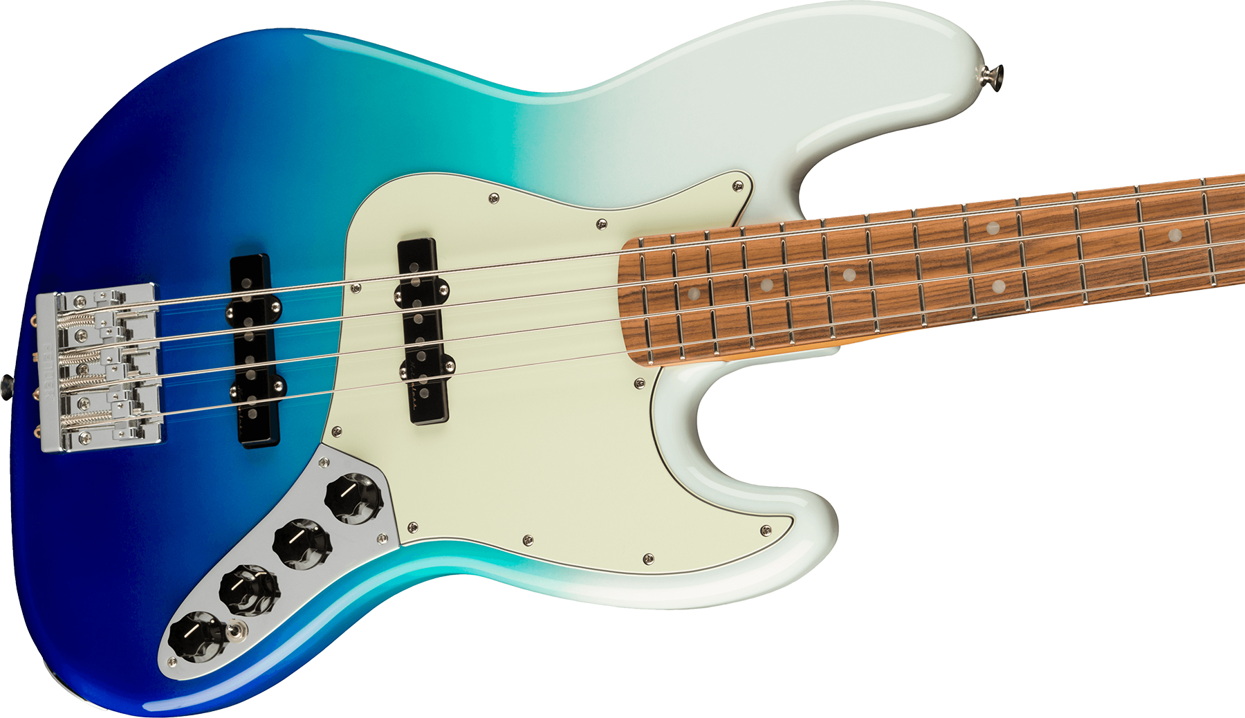 Fender Jazz Bass Player Plus Mex Active Pf - Belair Blue - Basse Électrique Solid Body - Variation 2