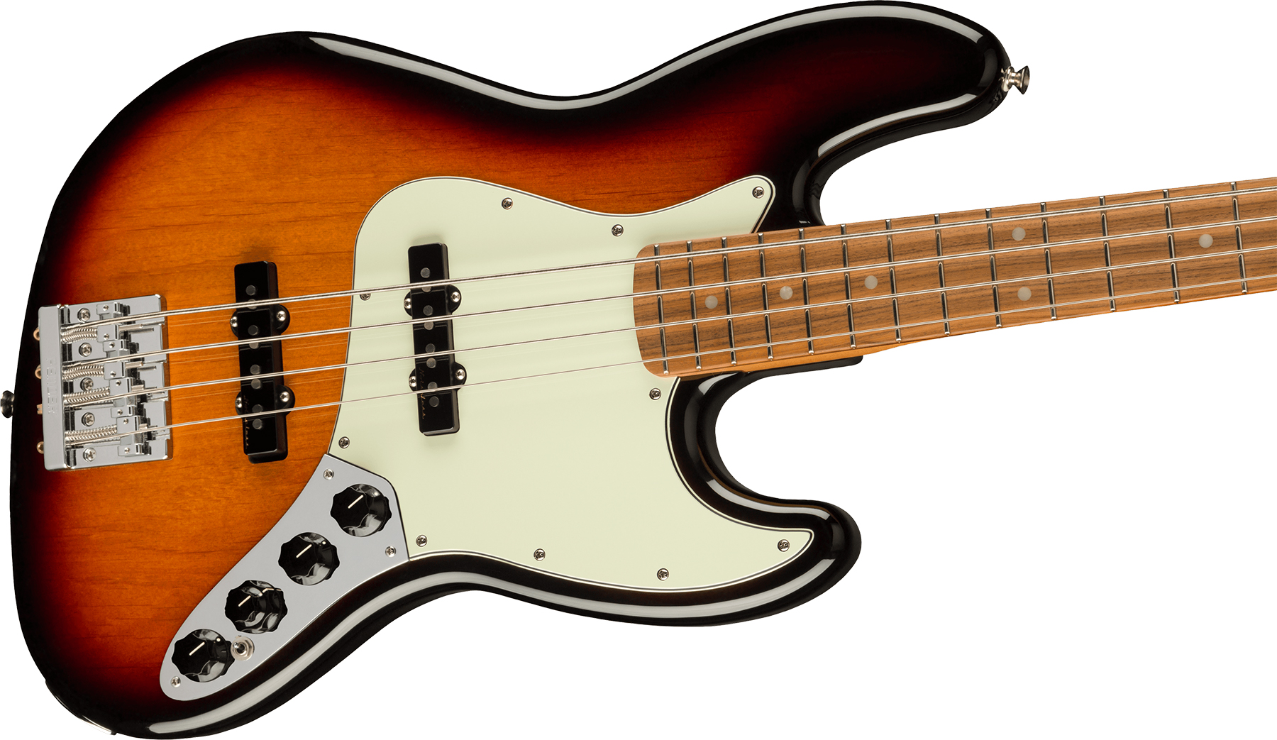 Fender Jazz Bass Player Plus Mex Active Pf - 3-color Sunburst - Basse Électrique Solid Body - Variation 2