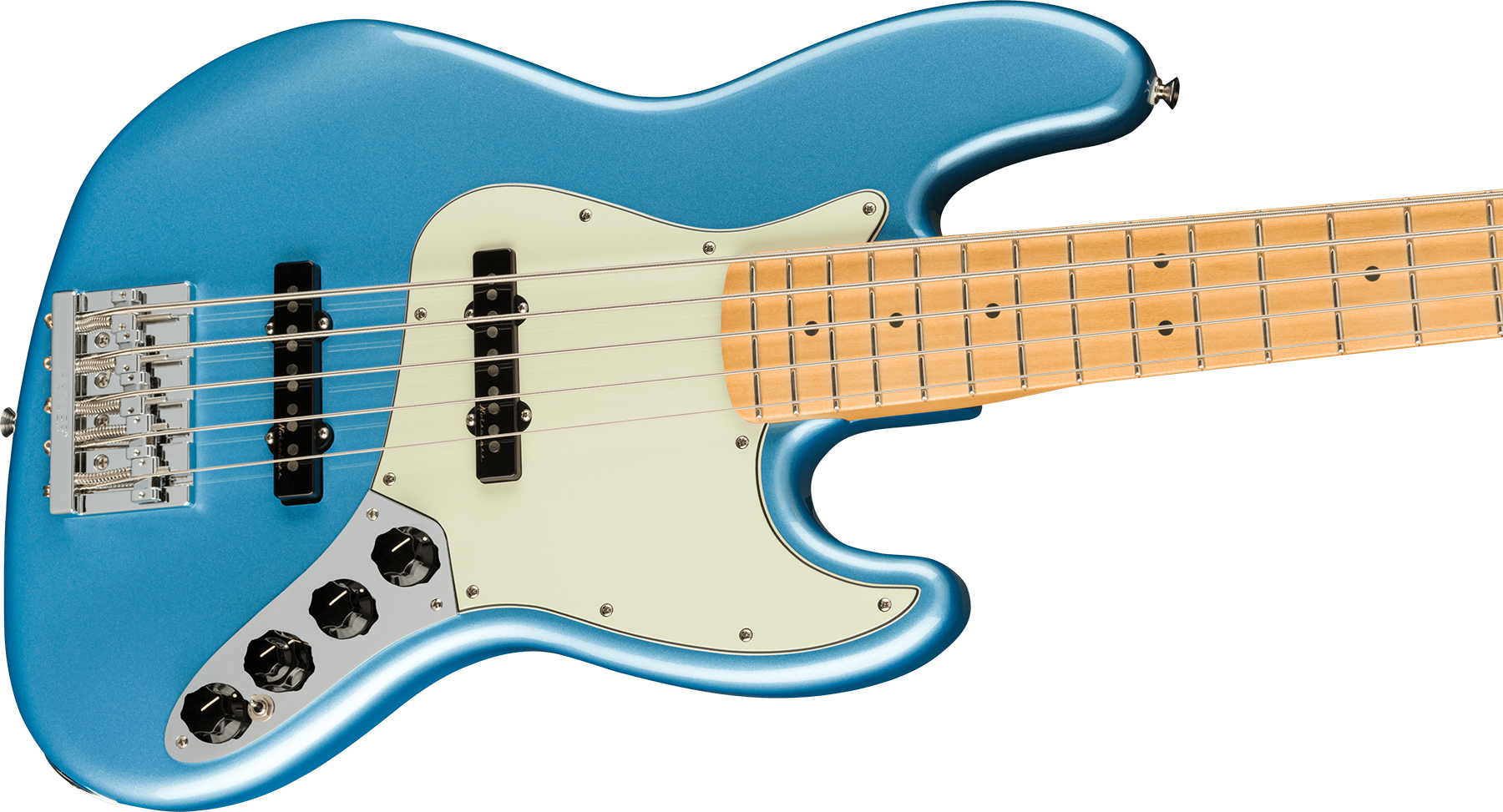 Fender Jazz Bass Player Plus V Mex 5c Active Mn - Opal Spark - Basse Électrique Solid Body - Variation 2