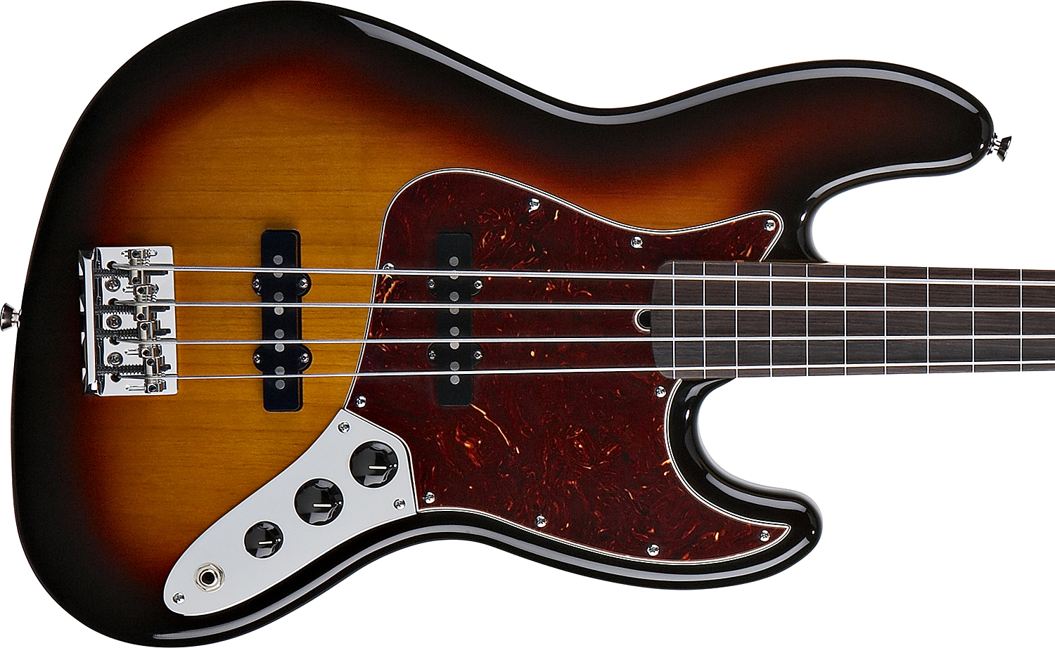 Basse électrique solid body Fender Jazz Bass American Standard Fretless