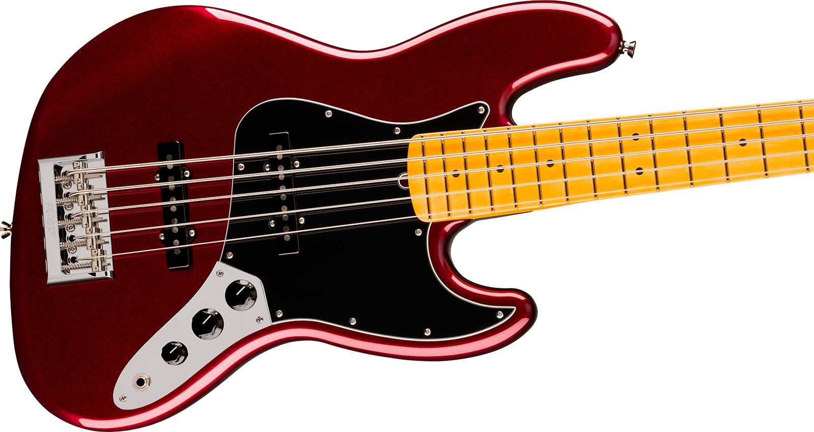 Fender Jazz Bass V American Pro. Usa 5c Mn - Oxblood - Basse Électrique Solid Body - Variation 2