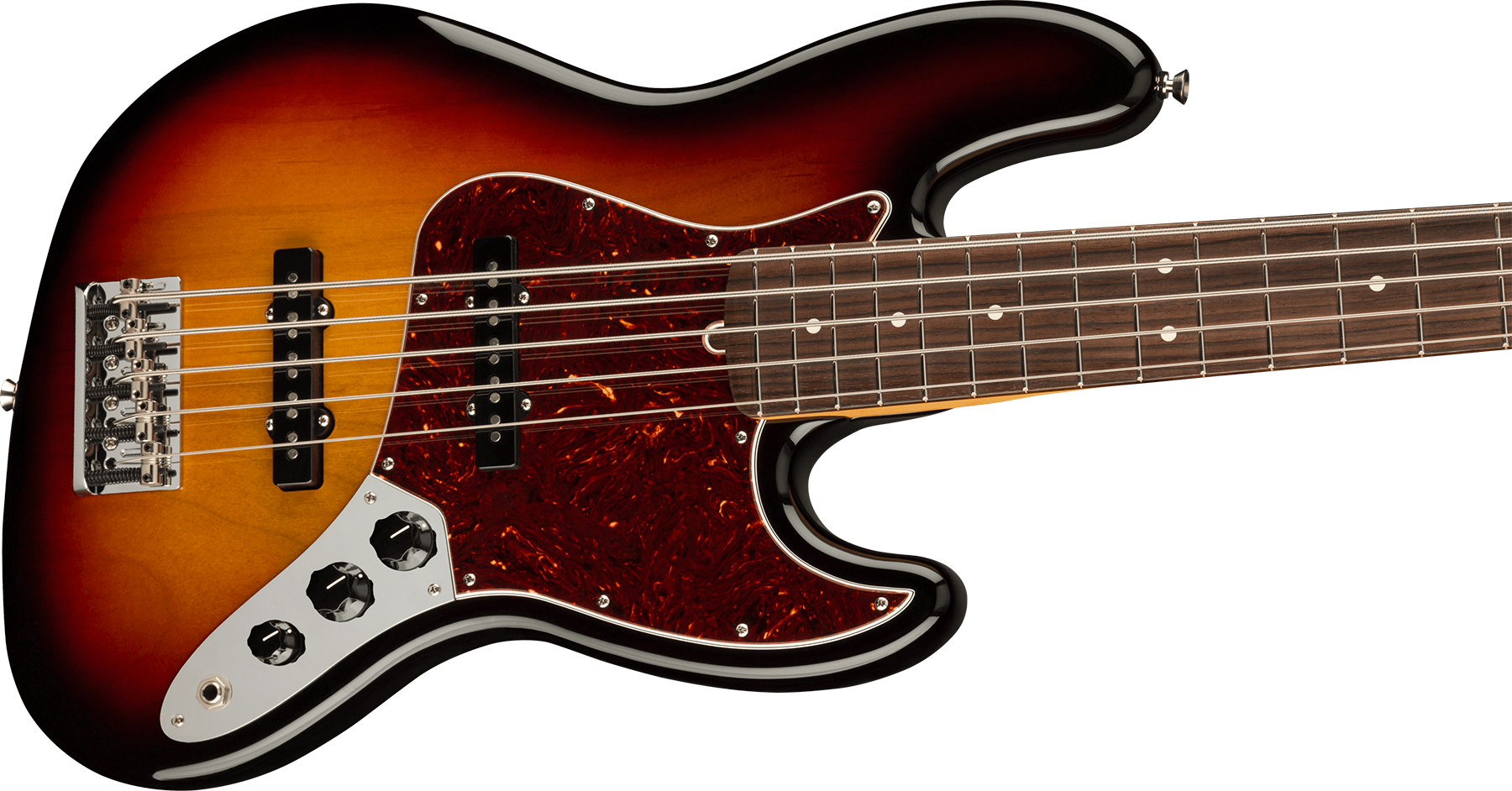 Fender Jazz Bass V American Professional Ii Usa 5-cordes Rw - 3-color Sunburst - Basse Électrique Solid Body - Variation 2