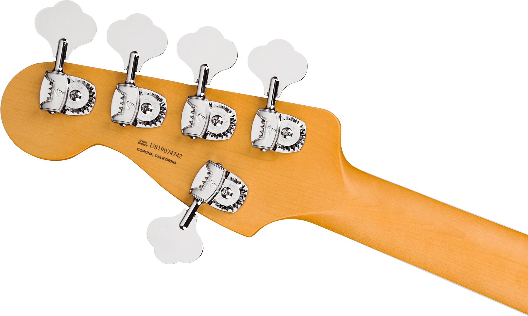 Fender Jazz Bass V American Ultra 2019 Usa 5-cordes Mn - Plasma Red Burst - Basse Électrique Solid Body - Variation 3