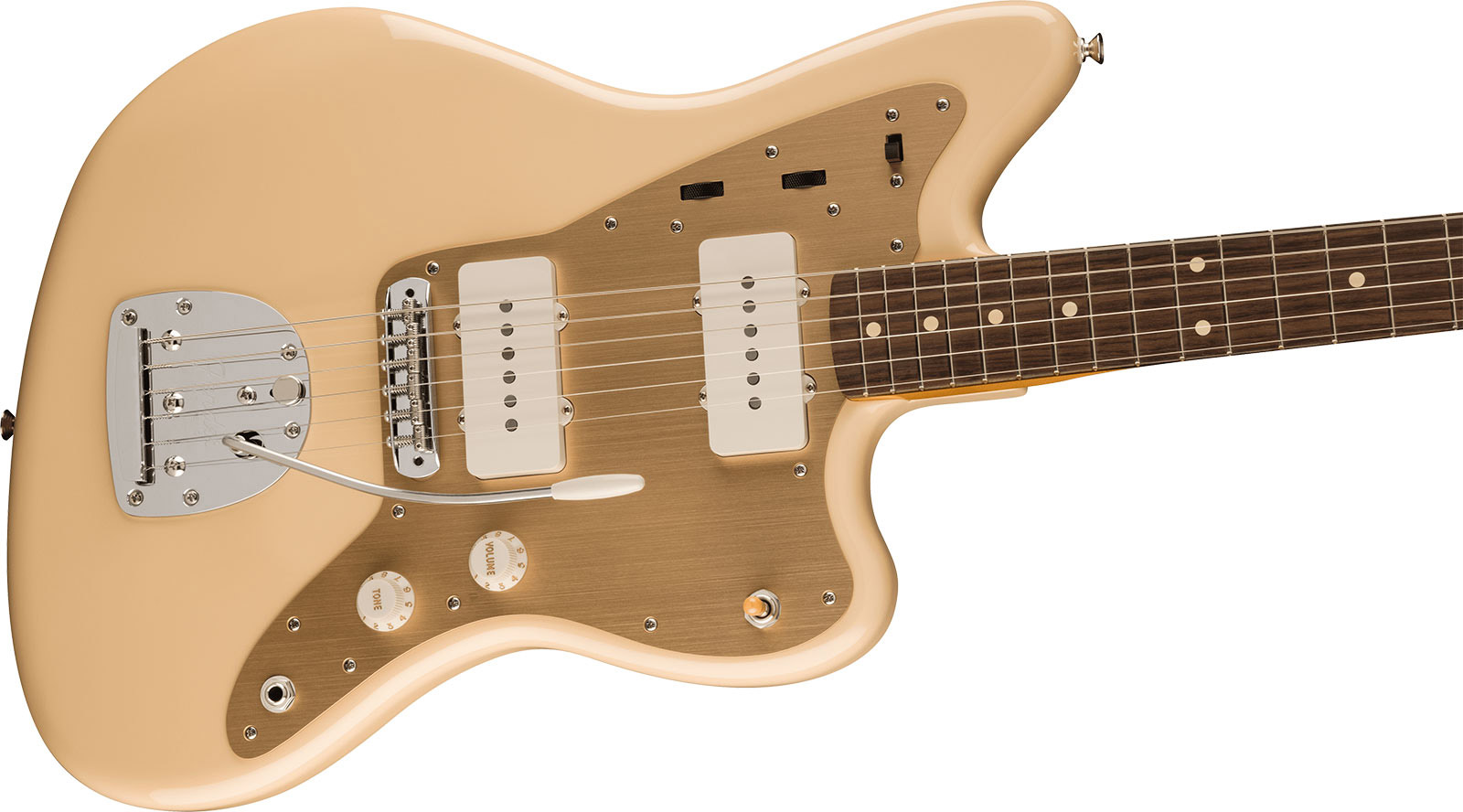 Fender Jazzmaster 50s Vintera 2 Mex 2s Trem Rw - Desert Sand - Guitare Électrique RÉtro Rock - Variation 2