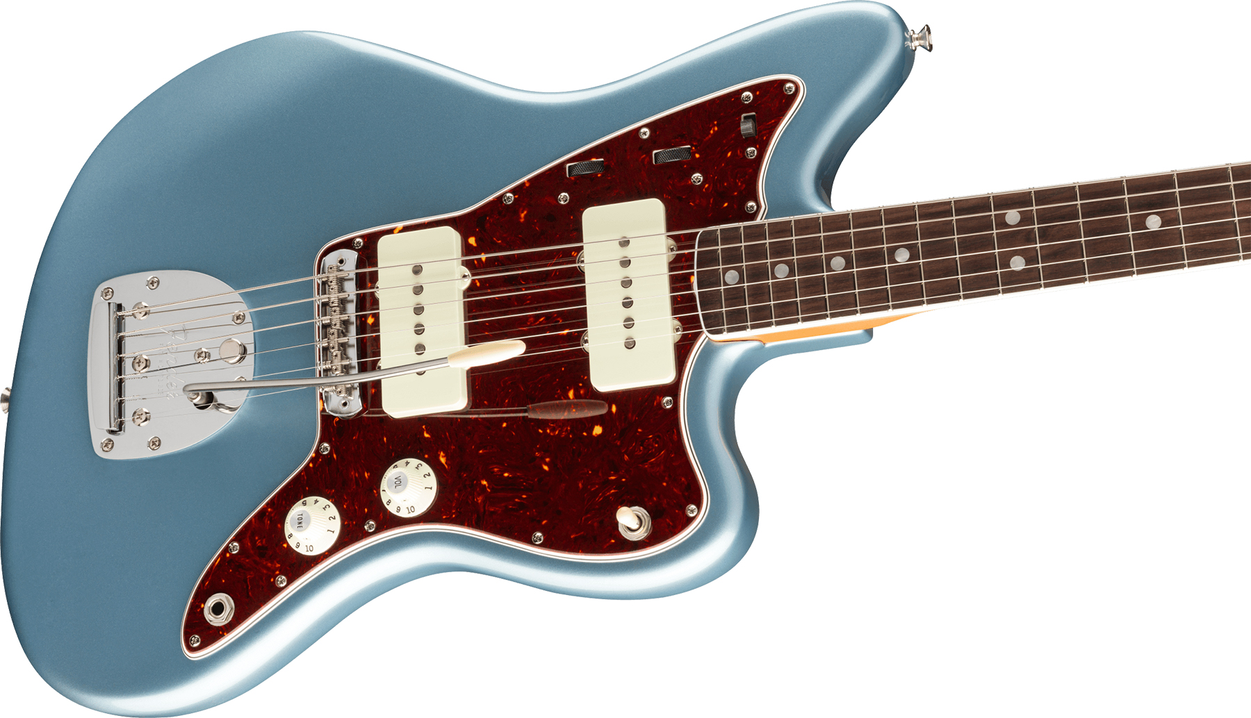 Fender Jazzmaster '60s American Original Usa Ss Rw - Ice Blue Metallic - Guitare Électrique RÉtro Rock - Variation 2