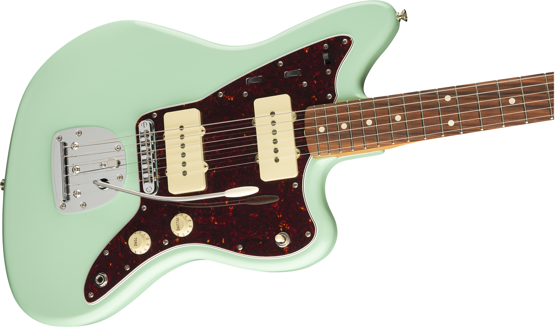 Fender Jazzmaster 60s Vintera Modified Mex Pf - Surf Green - Guitare Électrique RÉtro Rock - Variation 2