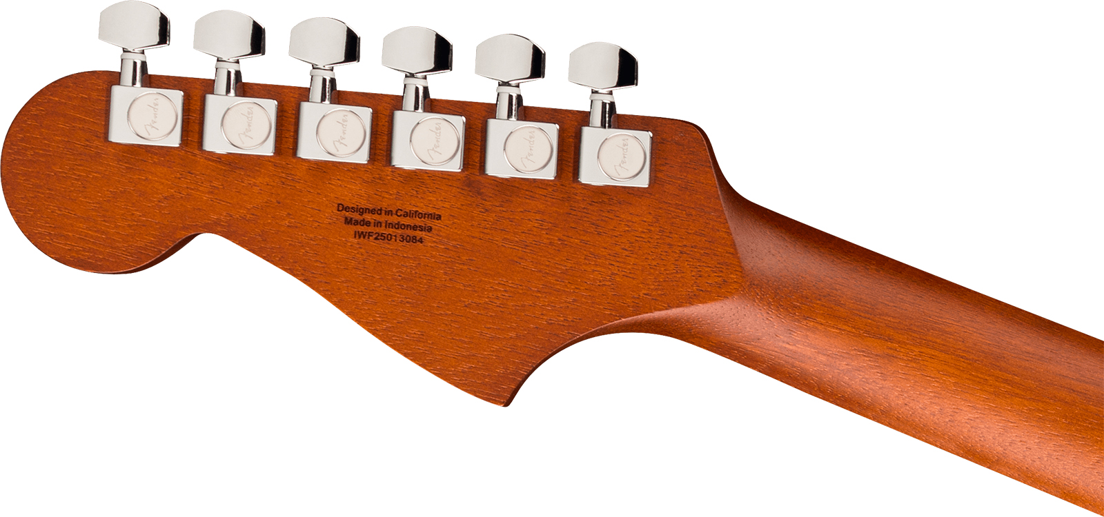 Fender Jazzmaster Acoustasonic Standard Ind Epicea Acajou Rw - Lake Placid Blue - Guitare Folk - Variation 3