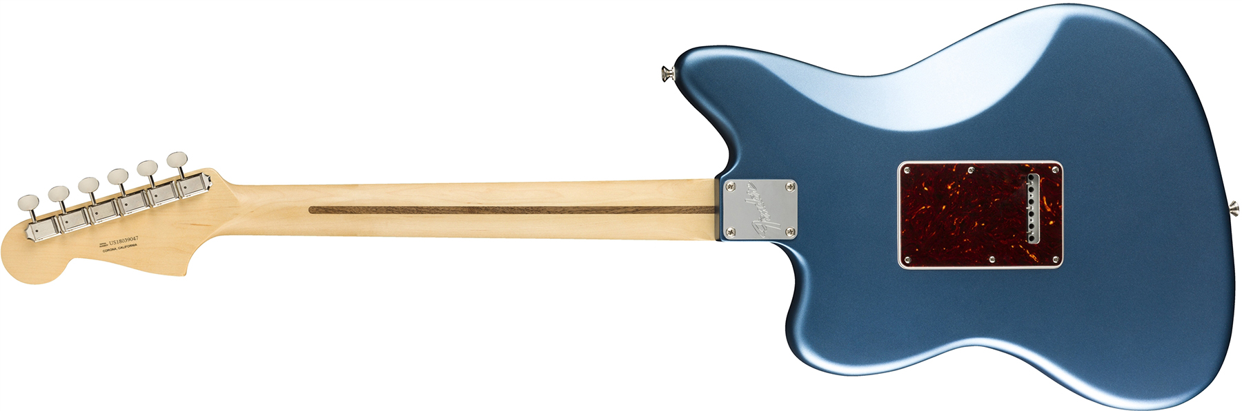 Fender Jazzmaster American Performer Usa Ss Rw - Satin Lake Placid Blue - Guitare Électrique Double Cut - Variation 1