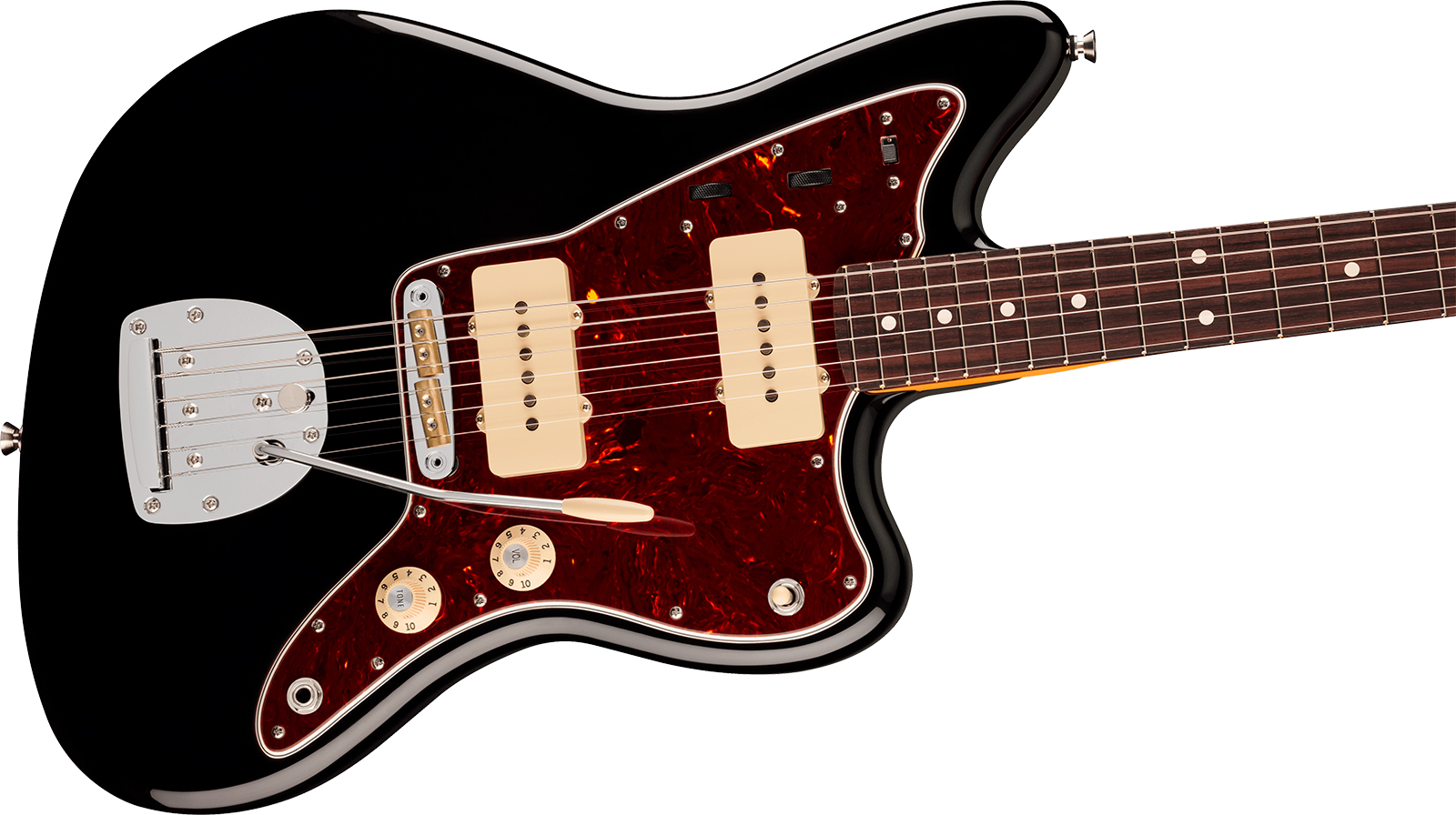 Fender Jazzmaster American Pro. Usa  2s Trem Rw - Black - Guitare Électrique RÉtro Rock - Variation 2