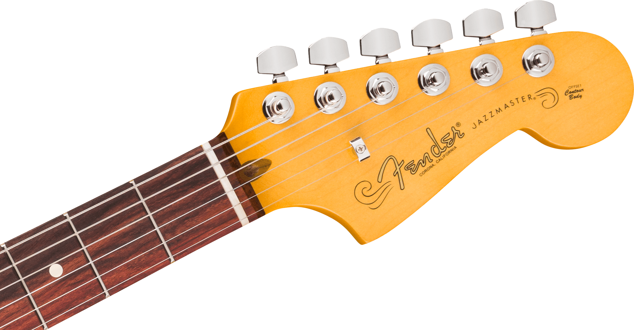 Fender Jazzmaster American Pro. Usa  2s Trem Rw - Oxblood - Guitare Électrique RÉtro Rock - Variation 3
