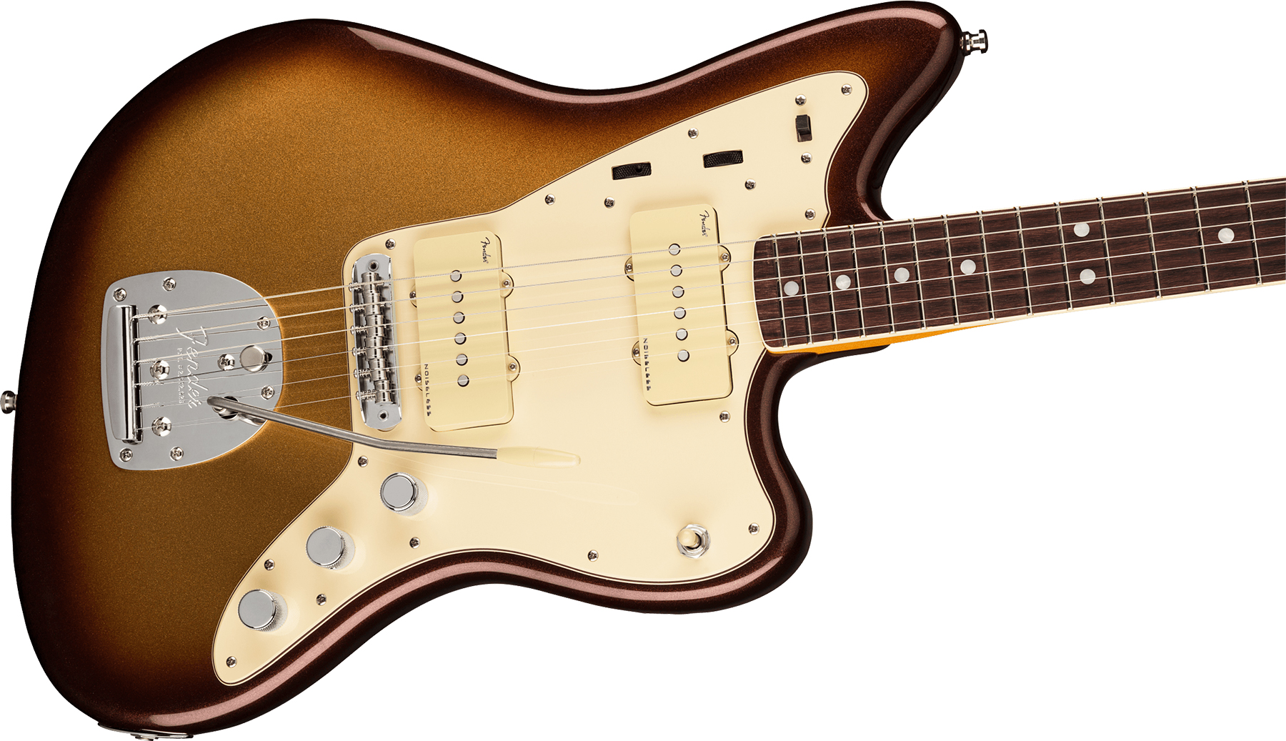 Fender Jazzmaster American Ultra 2019 Usa Rw - Mocha Burst - Guitare Électrique RÉtro Rock - Variation 3