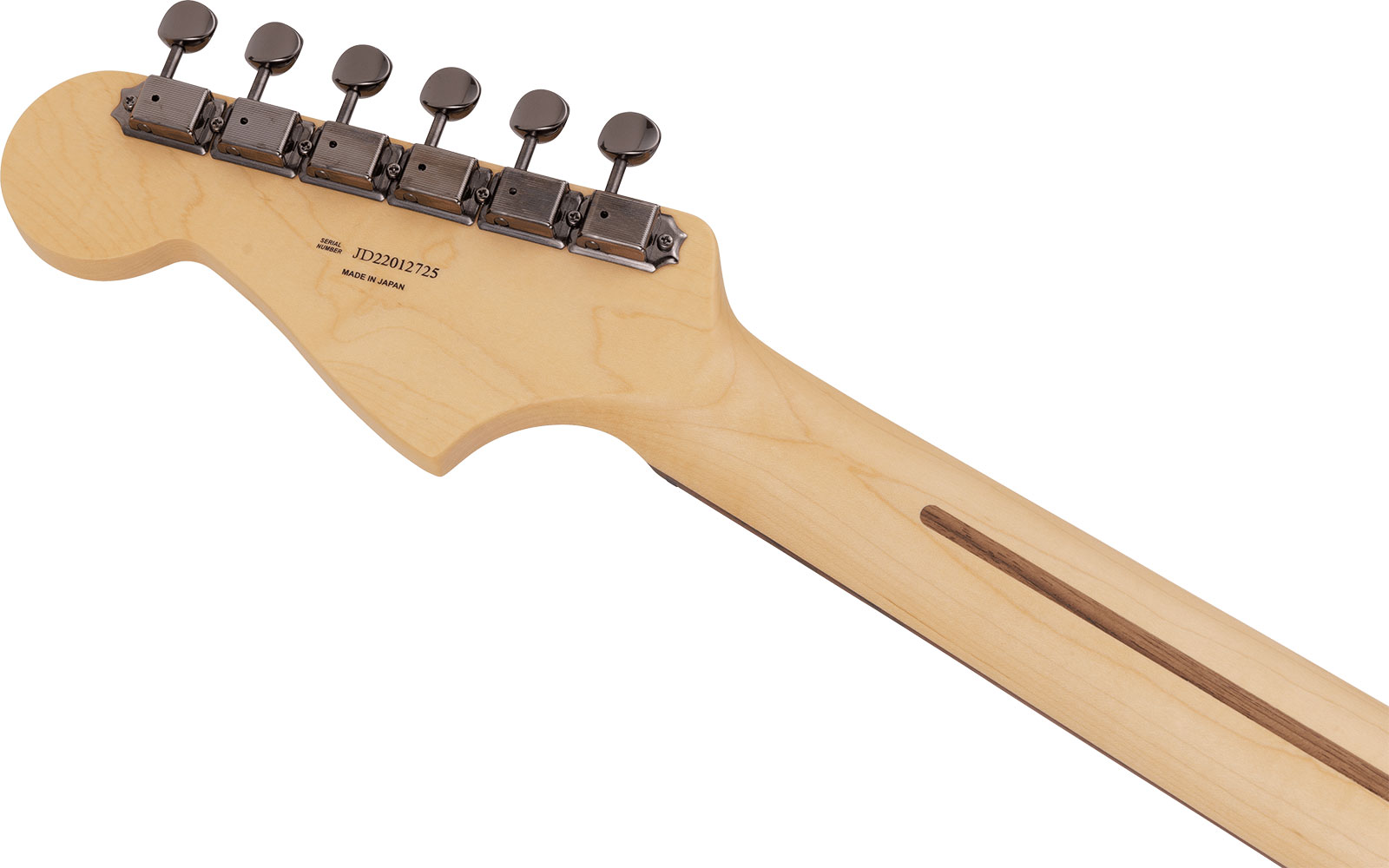 Fender Jazzmaster Hybrid Ii Jap 2s Trem Rw - Satin Black - Guitare Électrique RÉtro Rock - Variation 3