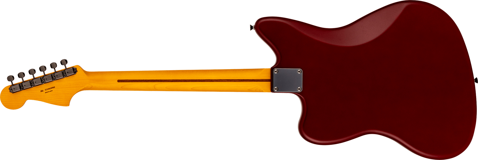 Fender Jazzmaster Hybrid Ii Mij Ltd Jap 2s Trem Rw - Matte Inferno Red - Guitare Électrique RÉtro Rock - Variation 1