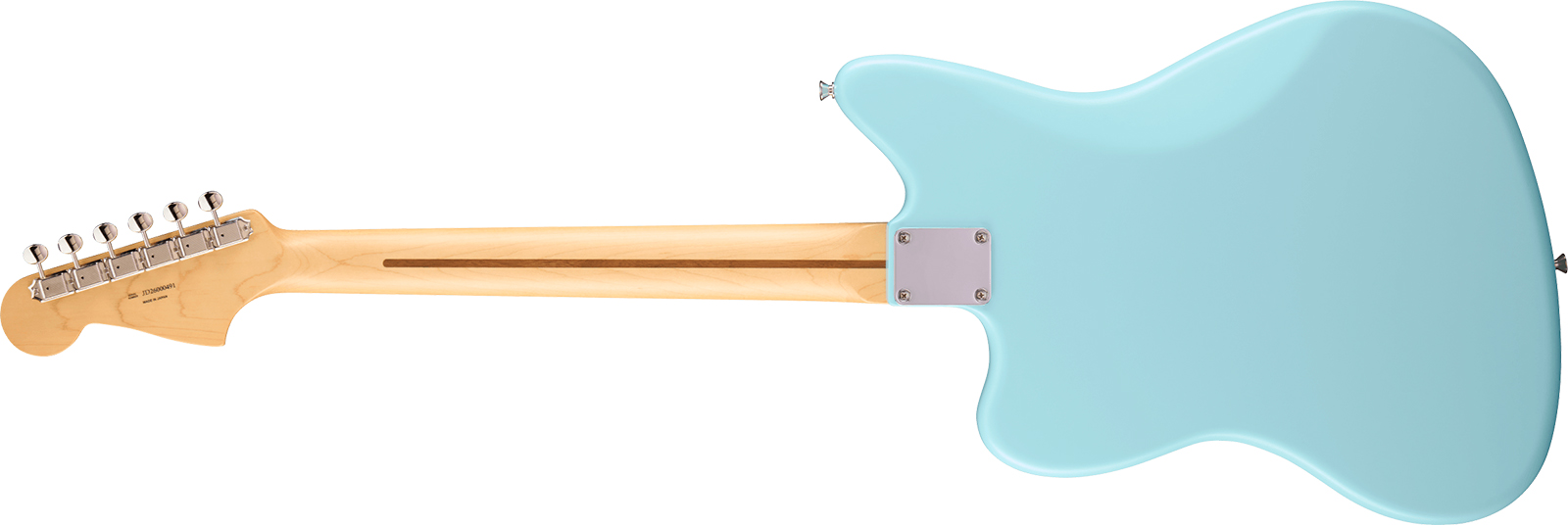 Fender Jazzmaster Hybrid Ii Mij Ltd Jap 2s Trem Rw - Daphne Blue - Guitare Électrique RÉtro Rock - Variation 1