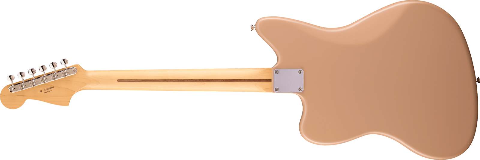 Fender Jazzmaster Hybrid Ii Mij Ltd Jap 2s Trem Rw - Sahara Taupe - Guitare Électrique RÉtro Rock - Variation 1