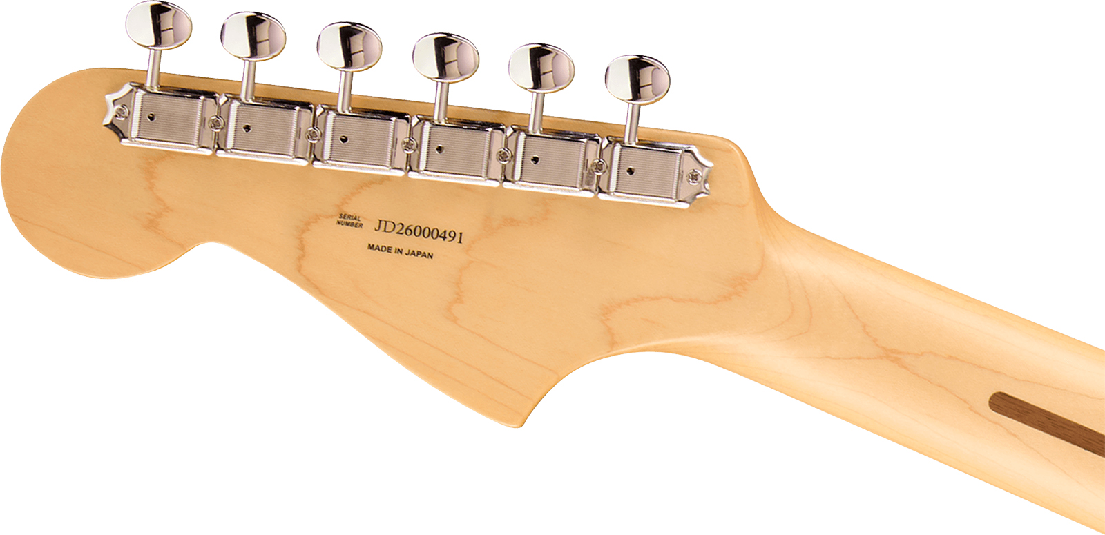 Fender Jazzmaster Hybrid Ii Mij Ltd Jap 2s Trem Rw - Daphne Blue - Guitare Électrique RÉtro Rock - Variation 3