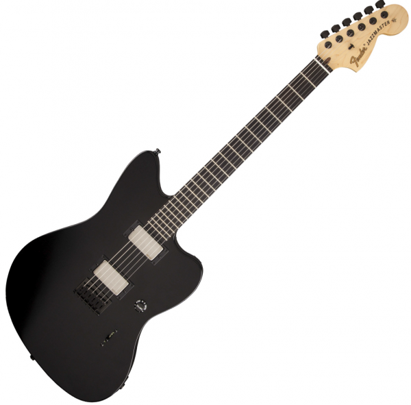 Fender Jim Root Jazzmaster (USA, EB) - flat black Retro rock