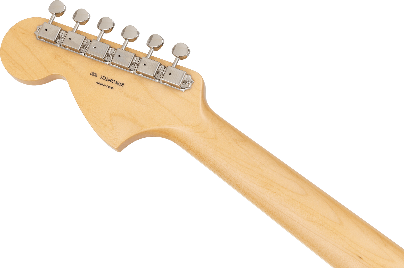 Fender Jazzmaster Late 60s Mij Traditional Ltd Jap 2s Trem Rw - Black - Guitare Électrique RÉtro Rock - Variation 4