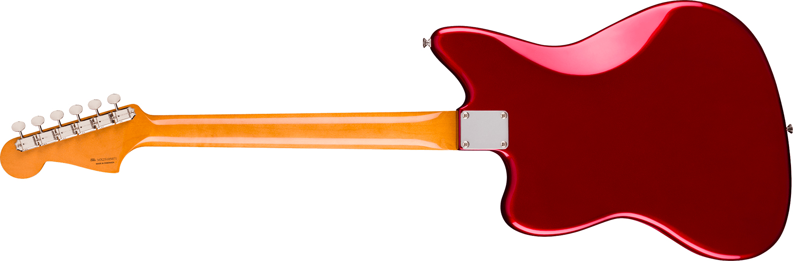 Fender Jazzmaster Mid 60s Vintera 3 Mex 2s Trem Rw - Candy Apple Red - Guitare Électrique RÉtro Rock - Variation 1