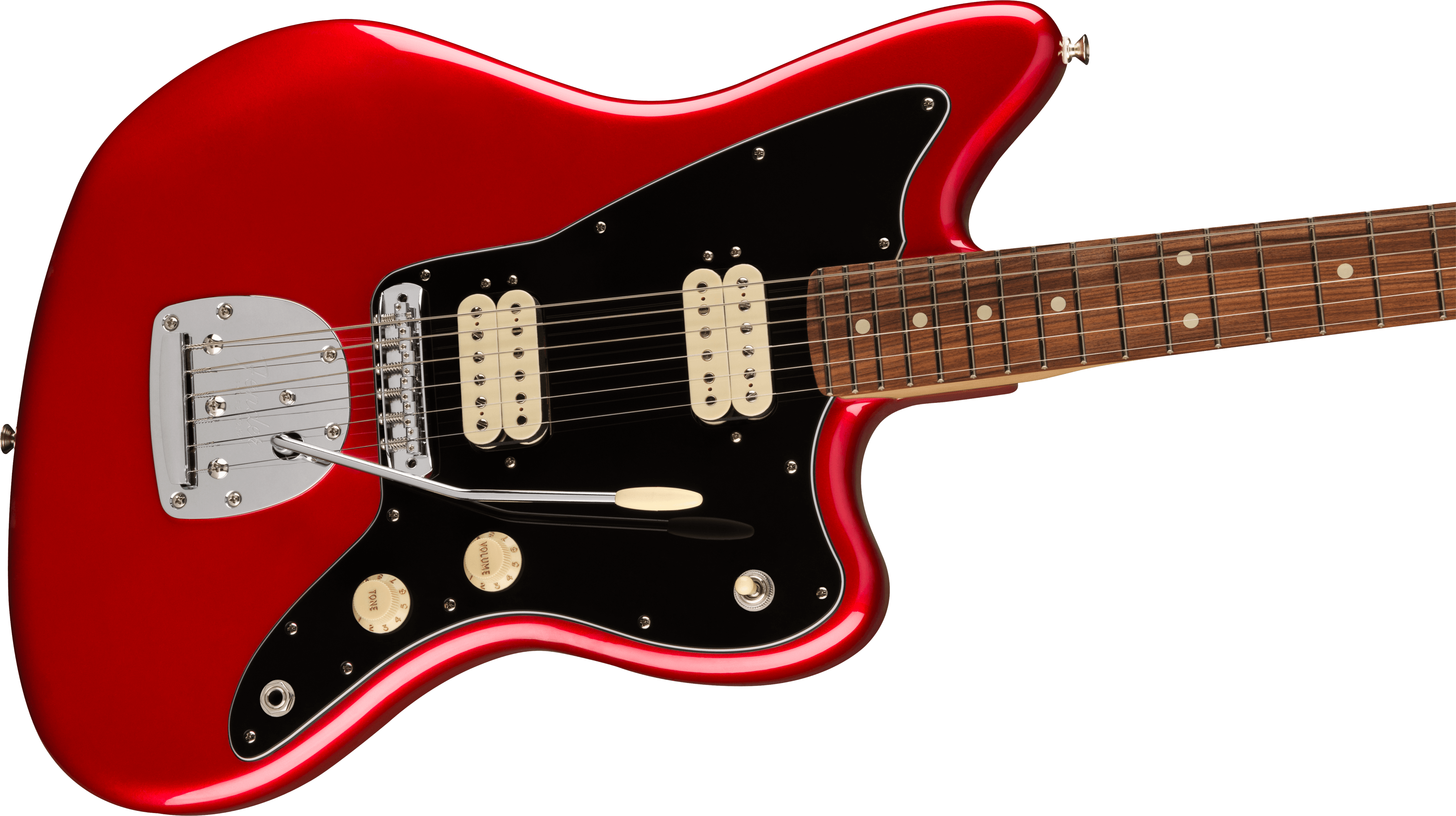 Fender Jazzmaster Player Hh Mex 2023 Trem 2h Pf - Candy Apple Red - Guitare Électrique RÉtro Rock - Variation 3