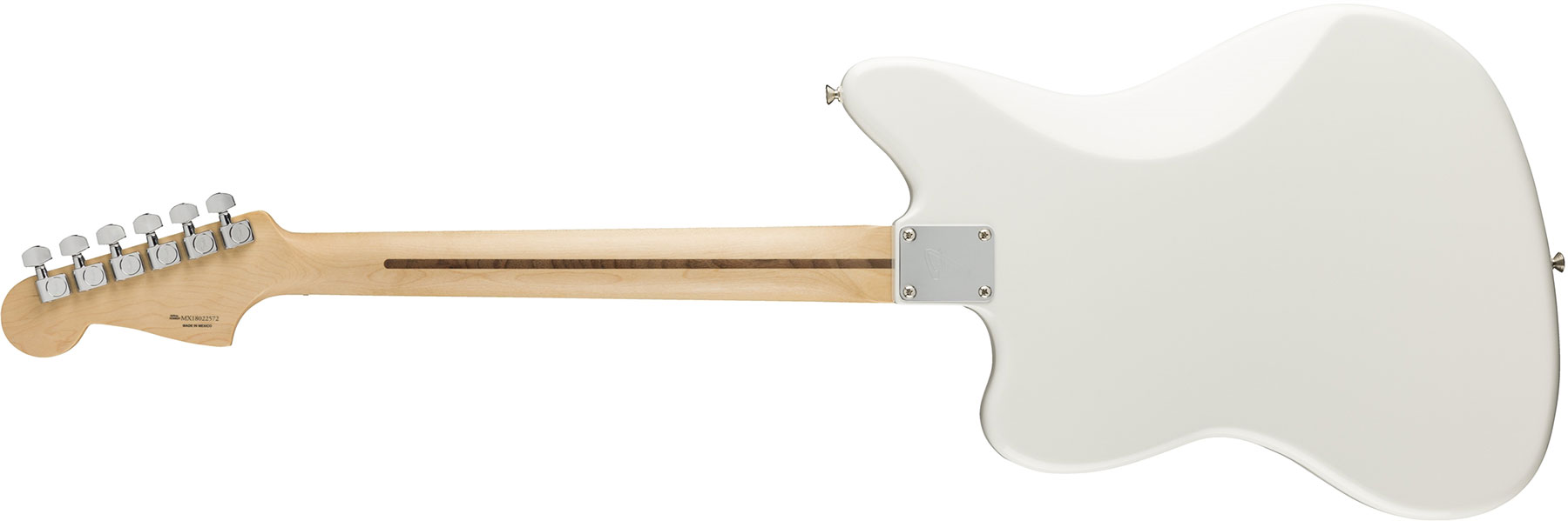 Fender Jazzmaster Player Mex Hh Pf - Polar White - Guitare Électrique RÉtro Rock - Variation 1