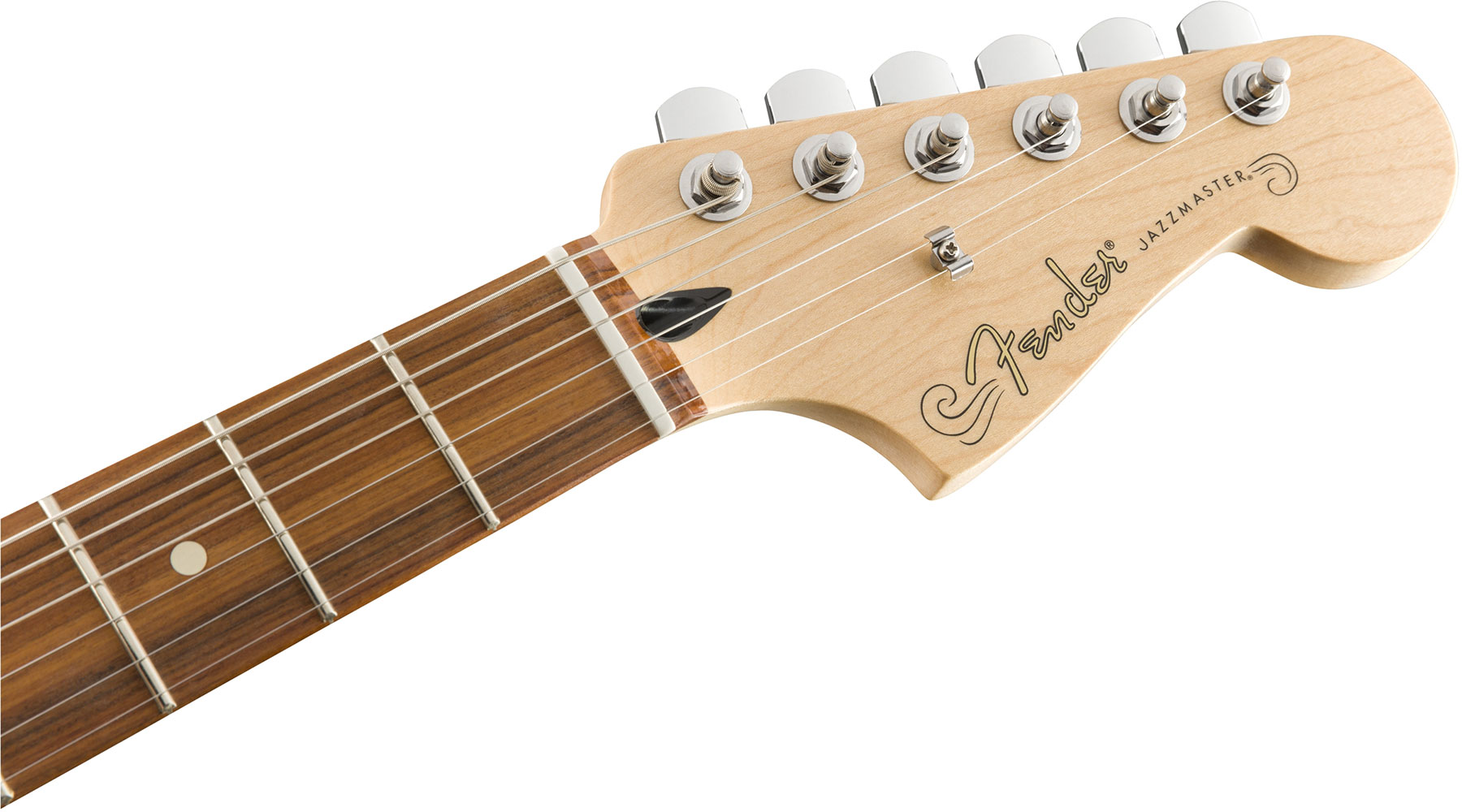 Fender Jazzmaster Player Mex Hh Pf - Polar White - Guitare Électrique RÉtro Rock - Variation 3