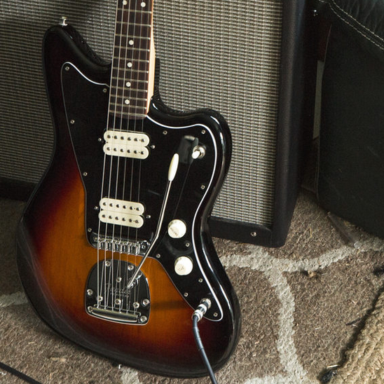 Fender Jazzmaster Player Mex Hh Pf - 3-color Sunburst - Guitare Électrique RÉtro Rock - Variation 4
