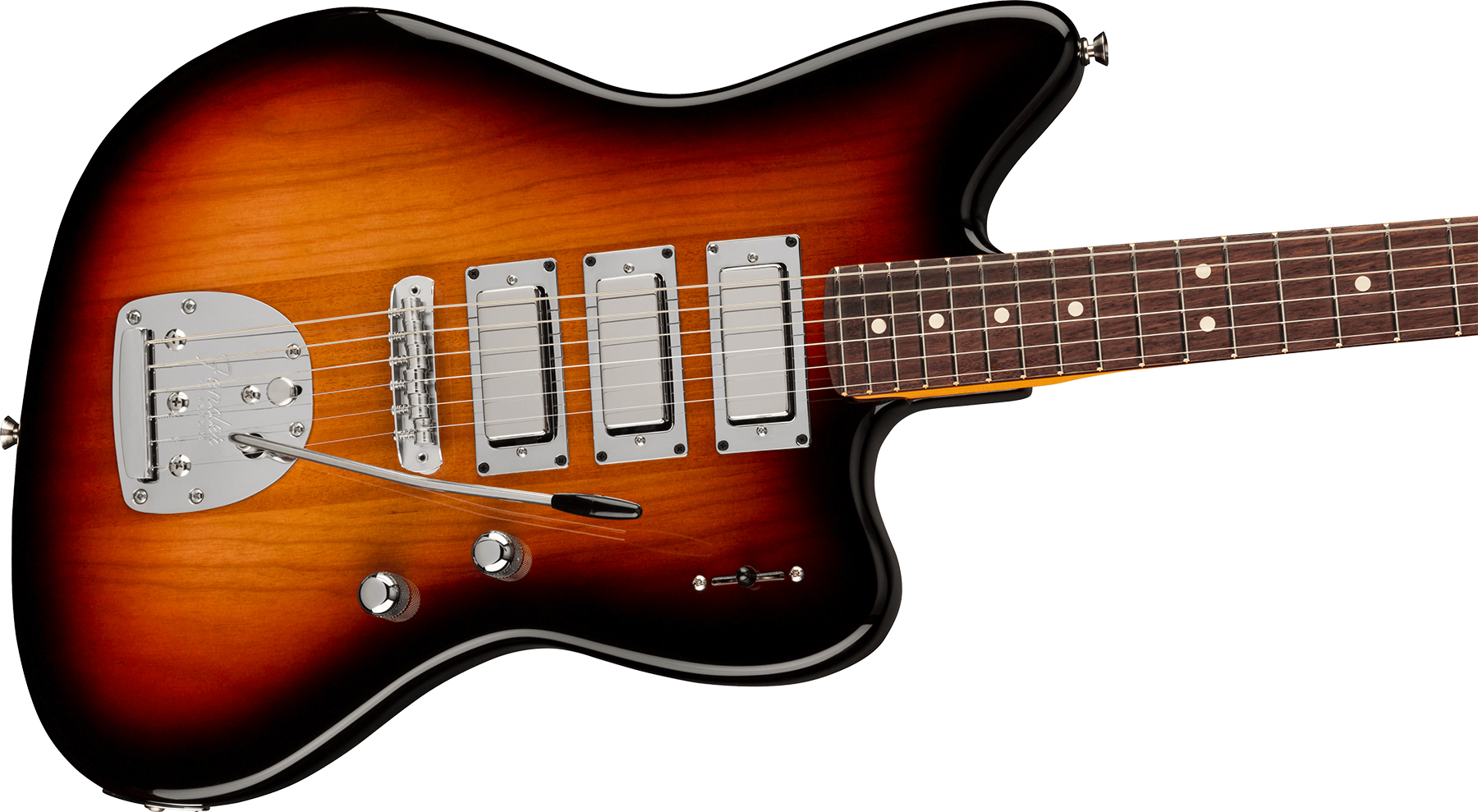 Fender Jazzmaster Spark-o-matic Volume Ii Parallel Universe Hhh Trem Rw - 3-color Sunburst - Guitare Électrique RÉtro Rock - Variation 2