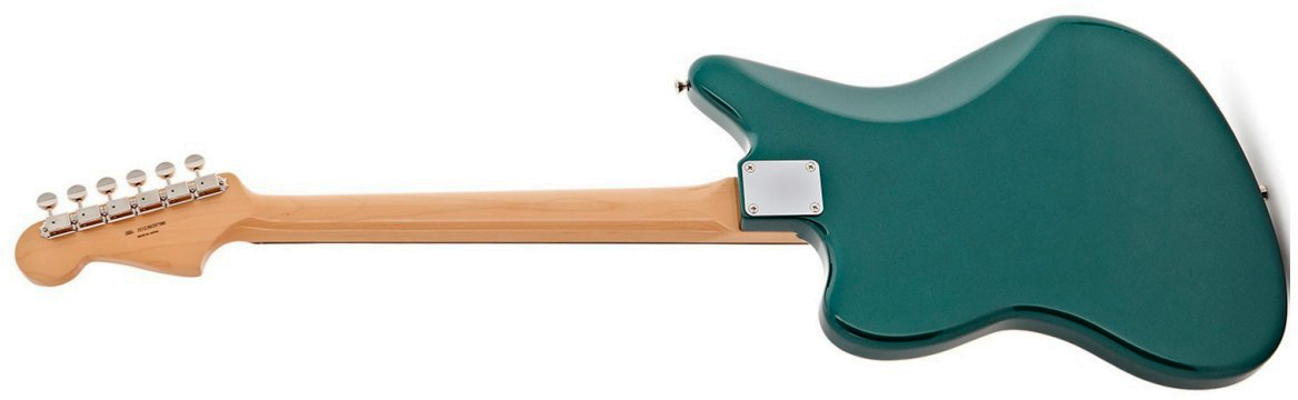 Fender Jazzmaster Traditional Ii 60s Mij Trem 2s Rw - Sherwood Green Metallic - Guitare Électrique RÉtro Rock - Variation 1