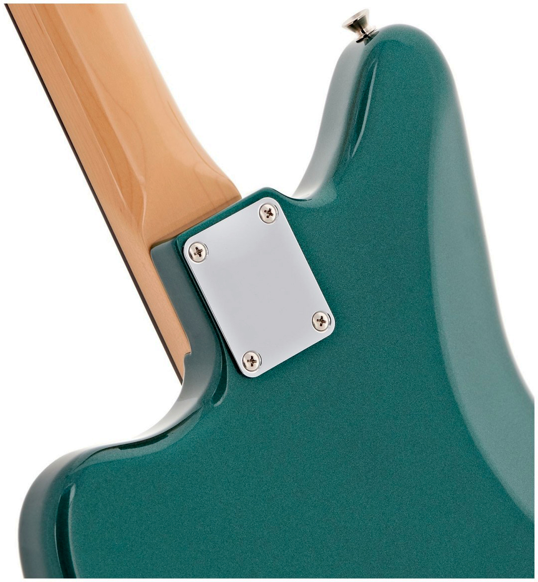 Fender Jazzmaster Traditional Ii 60s Mij Trem 2s Rw - Sherwood Green Metallic - Guitare Électrique RÉtro Rock - Variation 4