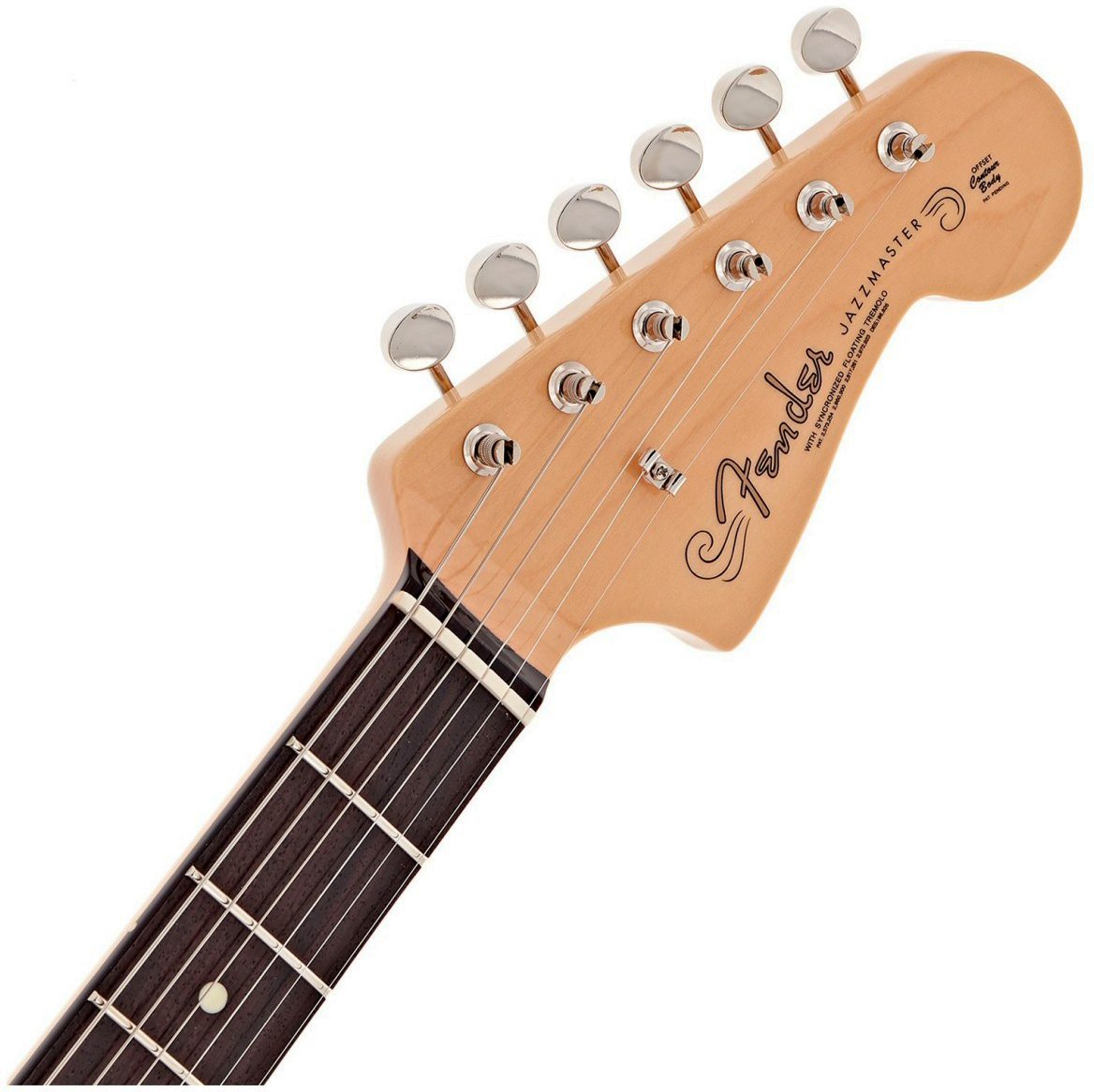 Fender Jazzmaster Traditional Ii 60s Mij Trem 2s Rw - Sherwood Green Metallic - Guitare Électrique RÉtro Rock - Variation 5