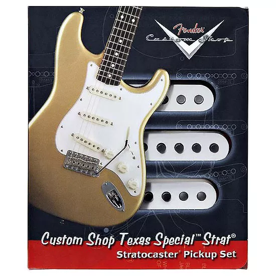 Micro guitare electrique Fender Pickups Custom Shop Texas Special Stratocaster Set