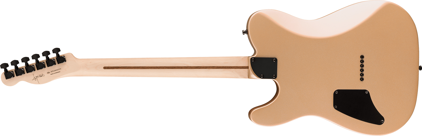 Fender Jim Root Tele Mex Ltd Signature 2h Ht Eb - Shoreline Gold - Guitare Électrique Signature - Variation 1