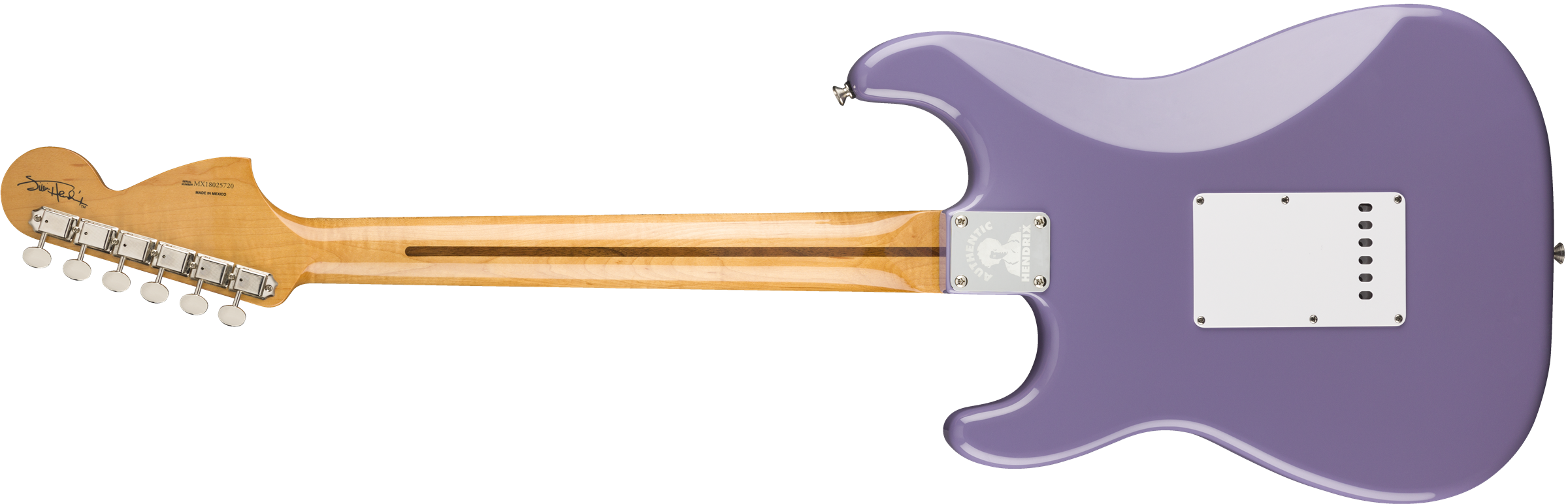 Fender Jimi Hendrix Strat Signature 2018 Mn - Ultra Violet - Guitare Électrique Forme Str - Variation 1