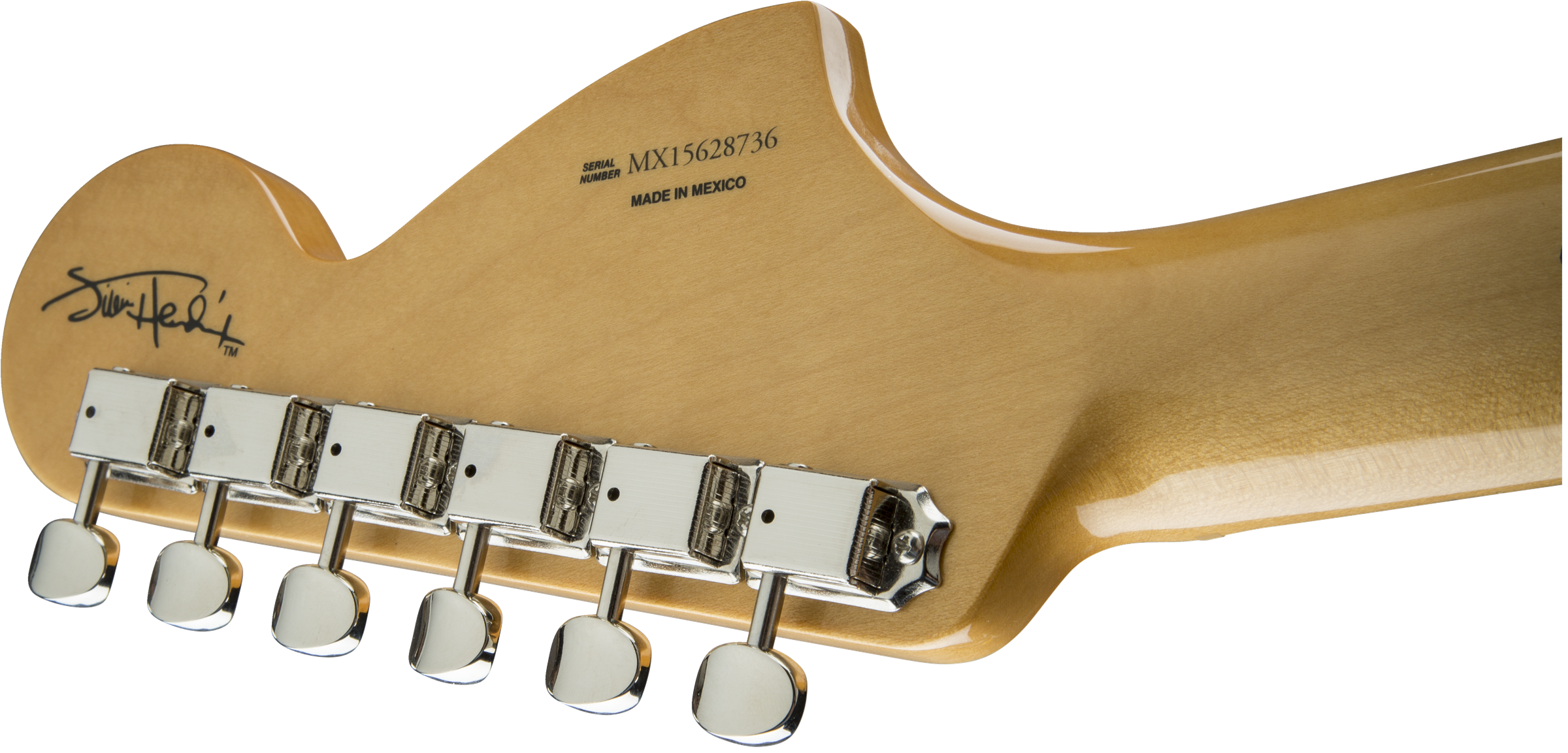 Fender Jimi Hendrix Stratocaster (mex, Mn) - Olympic White - Guitare Électrique Forme Str - Variation 4