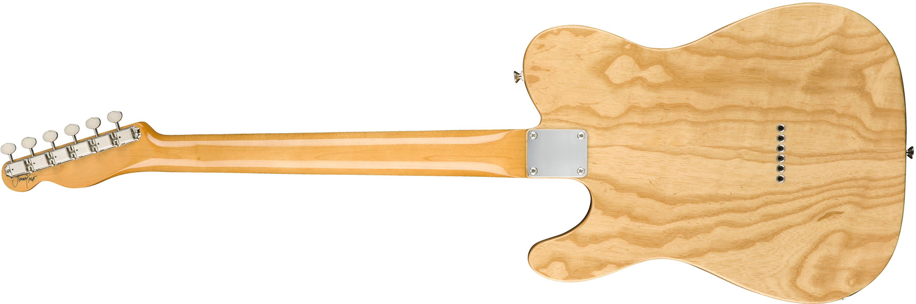 Fender Jimmy Page Tele Dragon Ltd Mex Signature Rw - Natural - Guitare Électrique Forme Tel - Variation 1