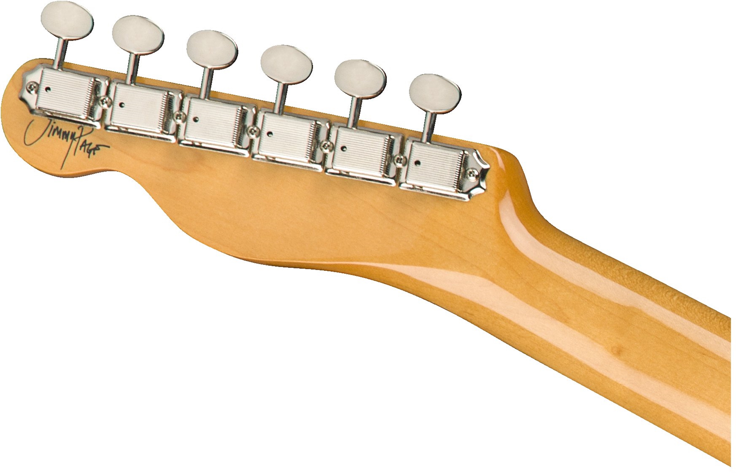 Fender Jimmy Page Tele Dragon Ltd Mex Signature Rw - Natural - Guitare Électrique Forme Tel - Variation 4