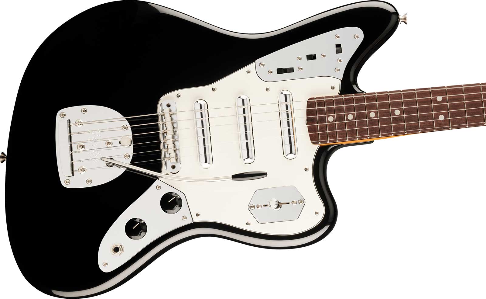 Fender Johnny Marr Jaguar Special Usa Ltd Signature Shsc 3s Trem Rw - Black - Guitare Électrique Signature - Variation 2